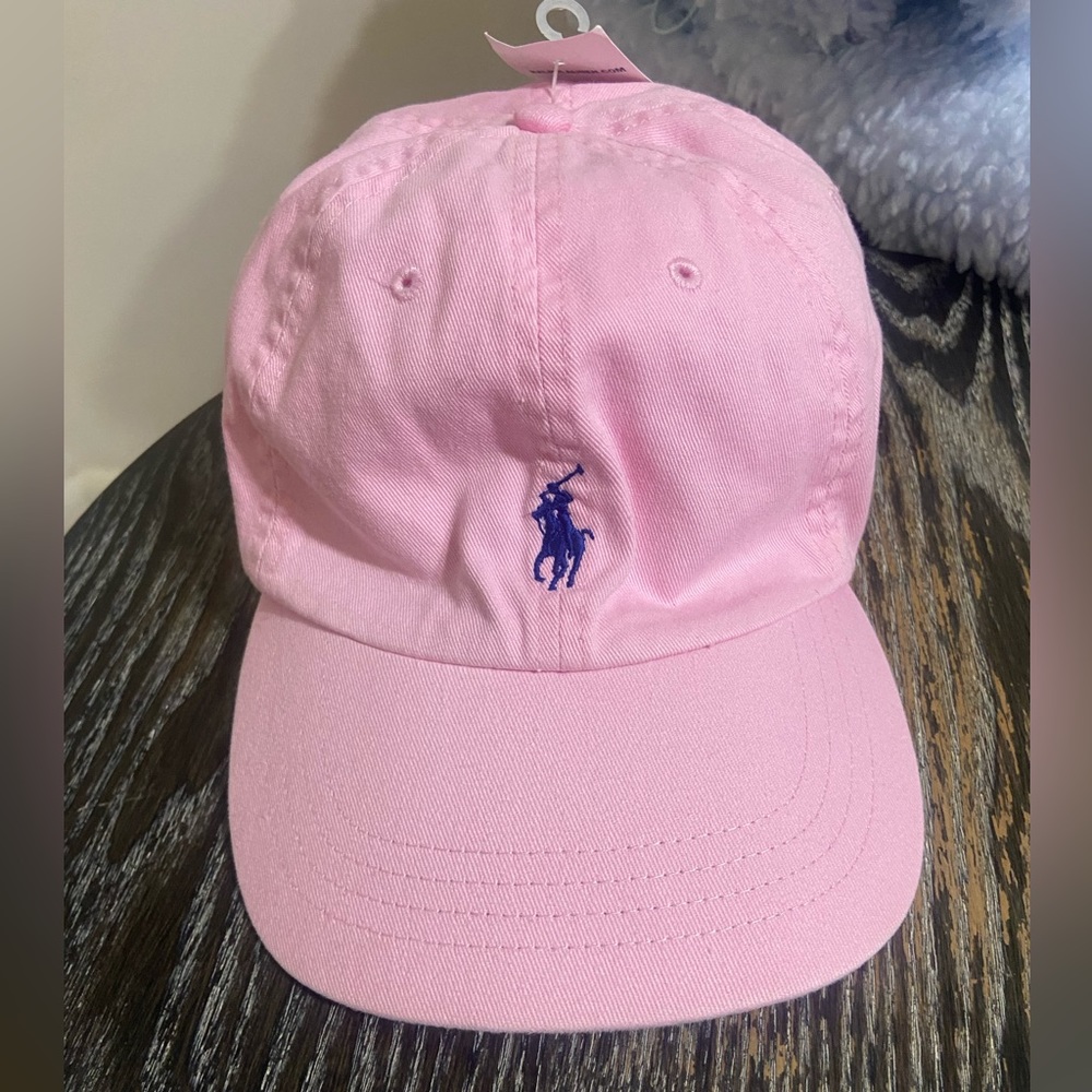 Pink polo Ralph Lauren cap/hat